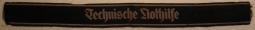 WWII Nazi Germany "Technische Nothilfe" (TENO) Cuff Title