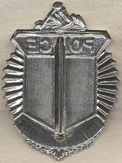 1960s Tewksbury, Massachusetts Police Badge