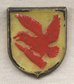 Rare WWII Theatre-Made DI for US Army 127th AAA Battalion