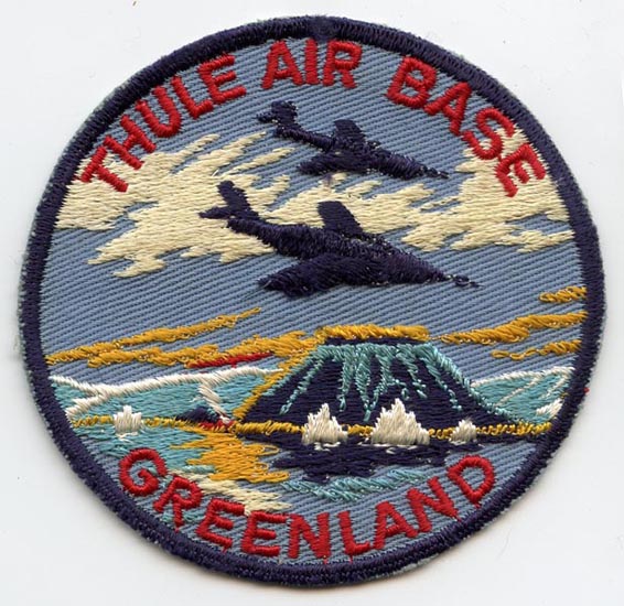 SAC GREENLAND USAF BASE PATCH SONDRESTROM AIR BASE 