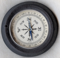 Odd Early Compass Inside Mini Rubber Tire
