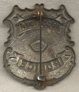 Beautiful 1900 Torrington, Connecticut Police Badge