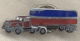Cool 1950s Truck Driver Trucker Lapel Pin by Hook-Fast