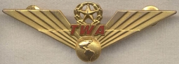 TWA Wings of Captain Dominick DiGeronimo with Uniform
