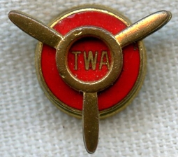 1930s TWA 5 Year Service Pin