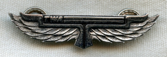 Trans World Airlines (TWA) Flight Attendant Wing 3rd Issue Type I