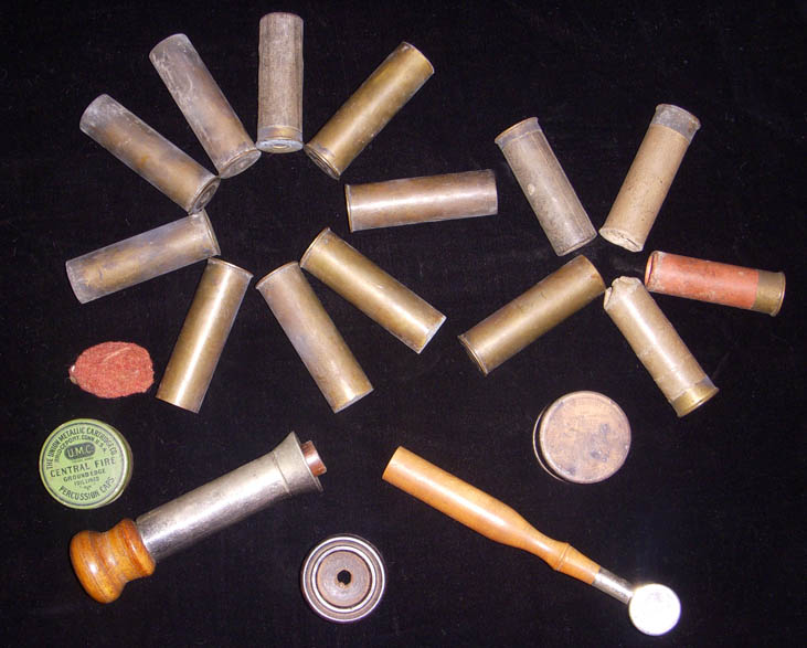 Brass UMC Co. Shotgun Shells, Winchester Shells, Excelsior Loading
