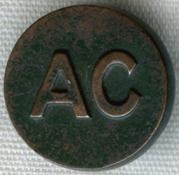 BEING RESEARCHED - WWI? British War Worker Numbered ID Badge? - NOT FOR SALE UNTIL IDed