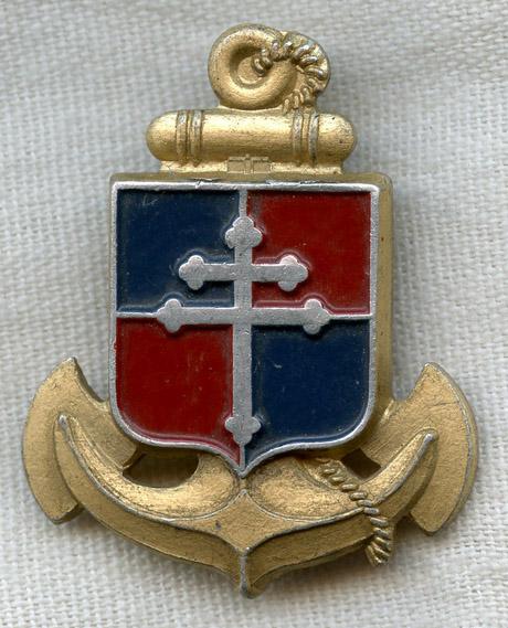 WW2 Free French Infantry ID Card 