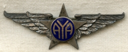 BEING RESEARCHED - Unidentified Sterling "AYA" Wing - NOT FOR SALE UNTIL IDENTIFIED