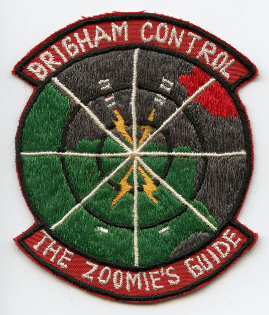 Rare USAF Radar Station Brigham Control Det 4 619/621 TCS Patch