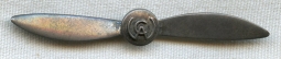 BEING RESEARCHED Sterling Silver Propeller with WCA NOT FOR SALE UNTIL IDed