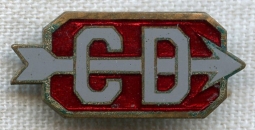 BEING RESEARCHED Arrow Badge with "CD" NOT FOR SALE UNTIL IDed