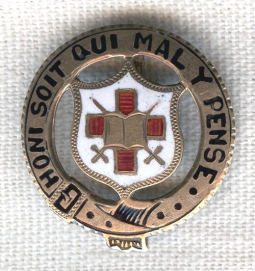 BEING RESEARCHED Honi Soit Qui Mal Y Pense Pin Order of the Garter Related? NOT FOR SALE UNTIL IDed