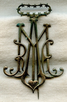 BEING RESEARCHED - Unidentified "REM" Pin - NOT FOR SALE UNTIL IDENTIFIED