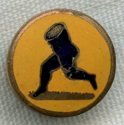 BEING RESEARCHED - Unidentified Running Torso and Legs Pin - NOT FOR SALE UNTIL IDENTIFIED