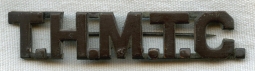 BEING RESEARCHED - Unidentified "T.H.M.T.C." Badge - NOT FOR SALE UNTIL IDENTIFIED