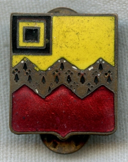 BEING RESEARCHED - Unidentified Yellow, Black, Red and Gold Insignia -NOT FOR SALE UNTIL IDENTIFIED