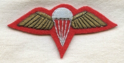 Early 1950's Australian Commando Jump Wing for Dress Uniform