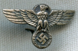 Early, Silver Plated Tombak SS, SA, or NSKK Dagger Grip Eagle