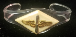 Very Cool & Unique Early WWII USAAF Pilot Bracelet from North Africa