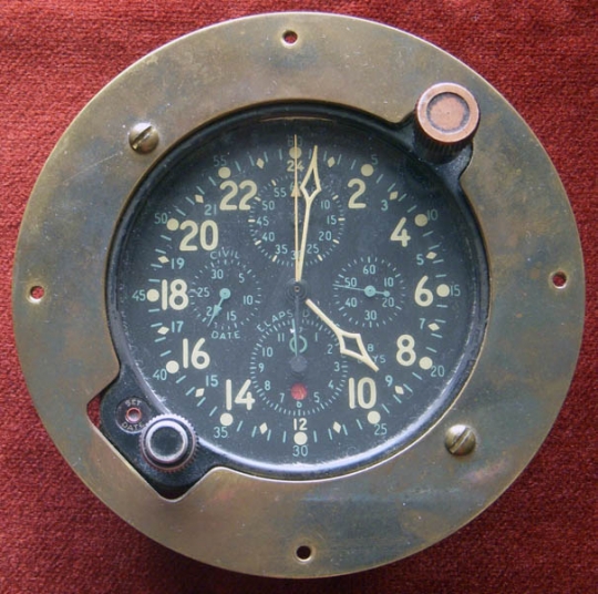 Great 1930s USAC Aircraft 8-Day Chorongraph AN 5741-1<p> NO LONGER AVAILABLE