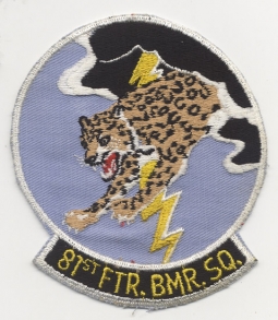 1950s USAF 81st Fighter Bomber Squadron Patch