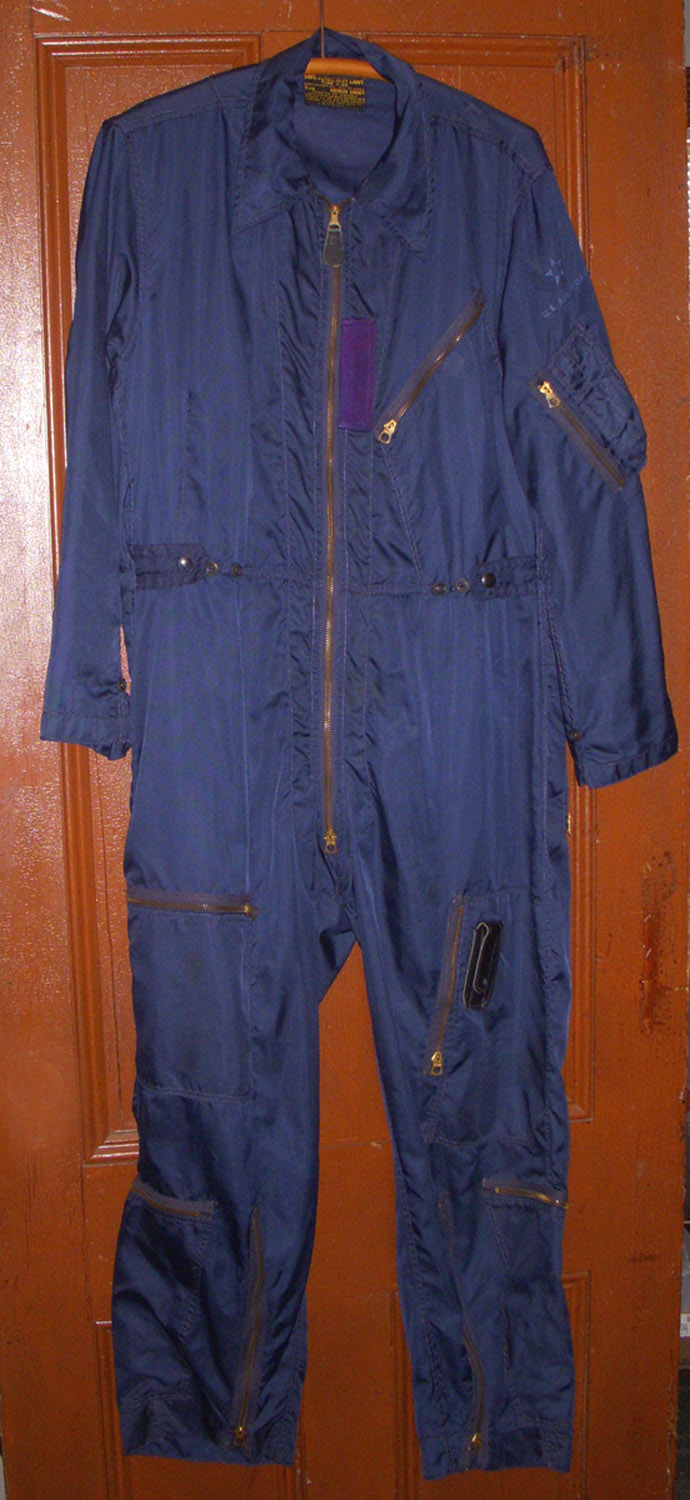 Rare Circa 1950 USAF Type K-2A Very Lightweight Flight Suit Size