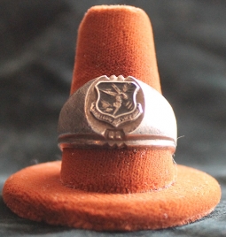 Cool 1960's USAF Strategic Air Command Sterling Ring Size 12