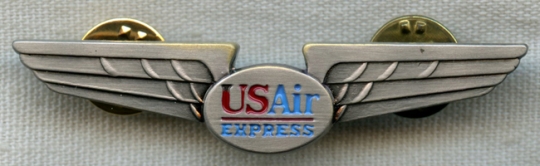 1995 US Air Express Flight Attendant Wing Type I Flat Finish