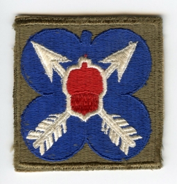 WWII United States Army 21st Corps Shoulder Patch