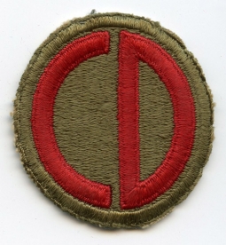 WWII US Army 85th Division (Custer Division) Shoulder Patch