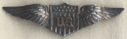 Extremely Rare (1 of 4 Known) WWI US Air Service Pilot Wing