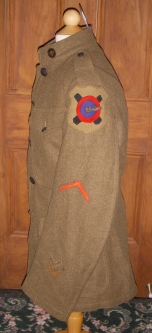 Wonderful WWI USAS EM Tunic with French-Made 2nd Air Park Artillery Observation School Patch