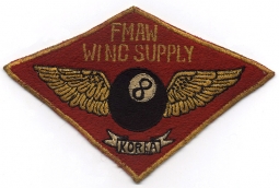 Great Japanese Made USMC 8th FMAW Wing Supply Patch