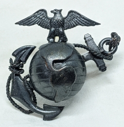 Beautiful WWI - 1920s USMC Officer Undress Hat Badge "The Beast" by GEMSCO