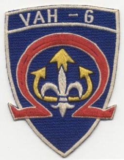 Ca. 1960 Japanese-Made US Navy 6th Heavy Attack Squadron Patch