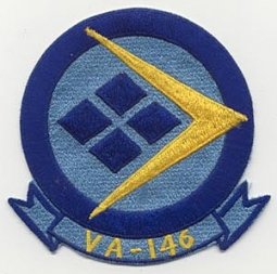 1970s Japanese Made USN VA 146 Jacket Patch