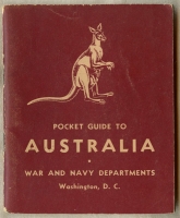 WWII US Army & USN Manual "Pocket Guide to Australia"