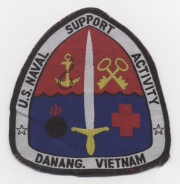 US Naval Support Activity Danang Vietnam Patch