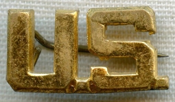 WWII US Army Officer "US" Insignia by J. R. Gaunt
