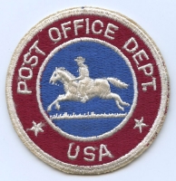 Mint Late 1960s U.S.P.O. Department Letter Carrier Shoulder Patch