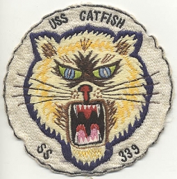 1960s USS Catfish SS-339 Japanese-Made Patch