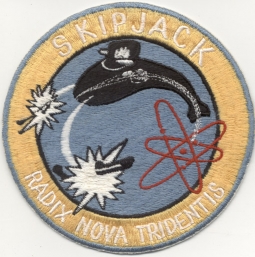 Japanese-Made USS Skipjack SSN-585 Patch<p> NO LONGER AVAILABLE