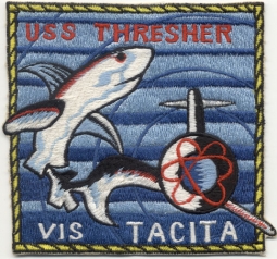 Japanese-Made US Navy USS Thresher SSN-593 Patch