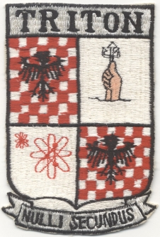 Japanese-Made US Navy USS Triton SSN-586 Patch