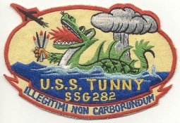 USS Tunny SSG-282 Japanese-Made Patch
