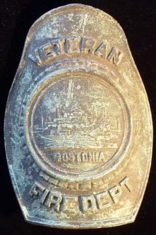19th Century Boston Fire Fighter's Grave Marker<p> NO LONGER AVAILABLE