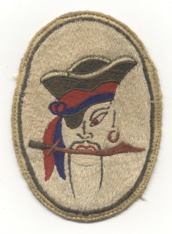 Korean War Japanese Made US 24th Naval Fighter Squadron Jacket Patch