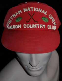 Unusual Saigon Country Club Novelty Vietnam War Baseball Cap